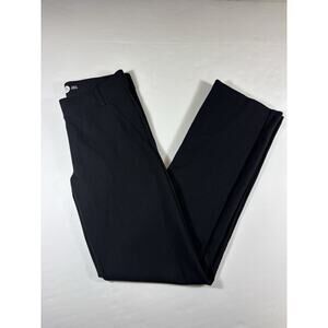 Betabrand Yoga Work Hybrid Pants Leggings Black XS Straight Leg